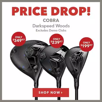 Cobra Darkspeed Woods Price Drop