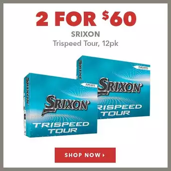 Srixon Trispeed Tour, 12pk - 2 For $60 