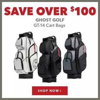 Ghost Golf GT-14 Cart Bags - Save Over $100 