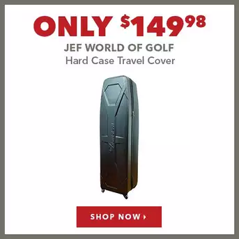 Jef World Of Golf Hard Case Travel Cover - Only $149.98