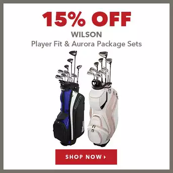 Wilson Player Fit & Aurora Package Sets - 15% Off