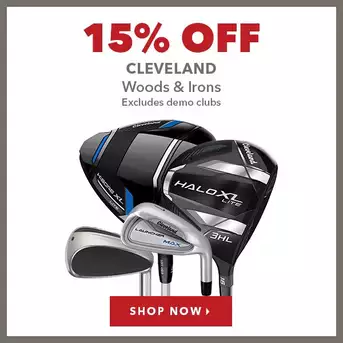 Cleveland Woods & Irons - 15% Off