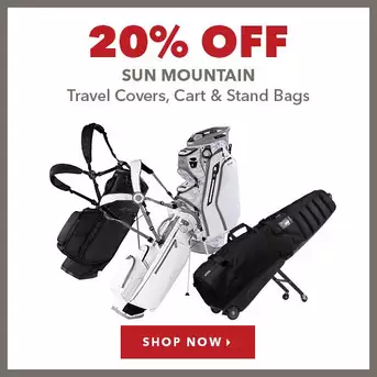 Sun Mountain Travel Covers, Cart & Stand Bags - 20% Off