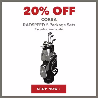 Cobra RADSPEED S Package Sets - 20% Off 