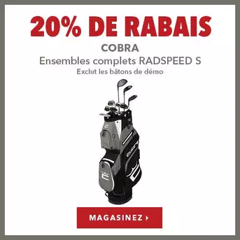 Ensembles complets Cobra RADSPEED S - 20% de rabais