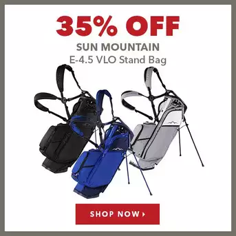 Sun Mountain E-4.5 VLO Stand Bag - 35% Off