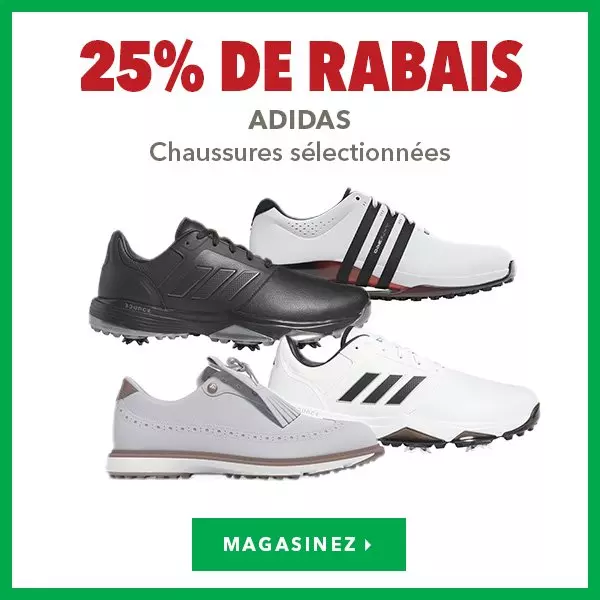 Chaussures Adidas sélectionnées – 25% de rabais