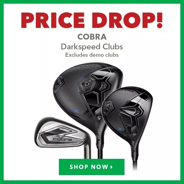 Cobra Darkspeed Clubs Price Drop