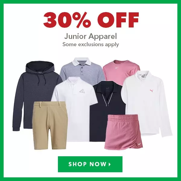 Junior Apparel - 30% Off
