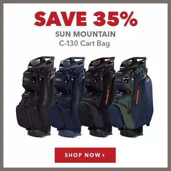Sun Mountain C-130 Cart Bag - Save 35% 