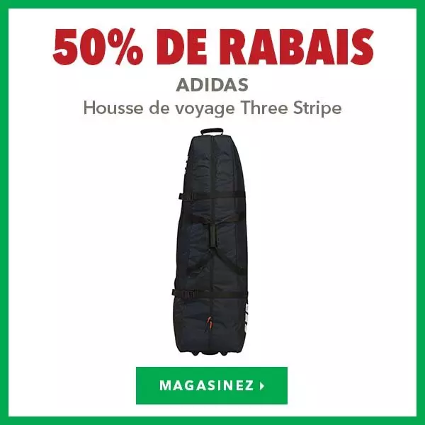 Housse de voyage Adidas Three Stripe – 50% de rabais