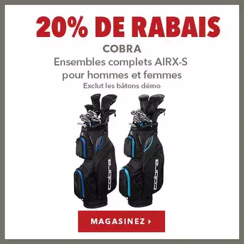 Cobra Men's & Women's AIRX-S Package Sets - 20% Off