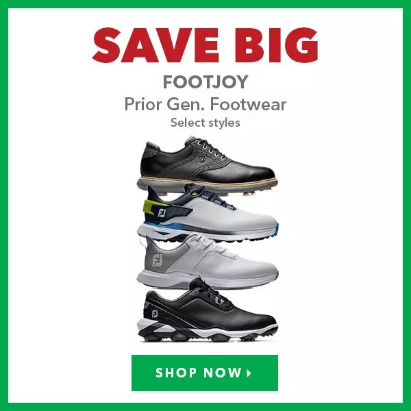 Save Big On FootJoy Prior Gen. Footwear