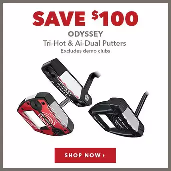 Odyssey Tri-Hot & Ai-Dual Putters - Save $100