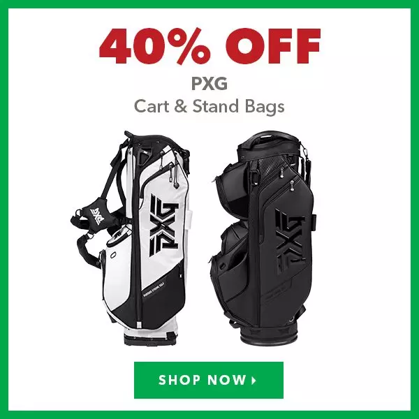 PXG Cart & Stand Bags - 40% Off