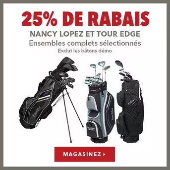 Select Nancy Lopez & Tour Edge Package Sets - 25% Off