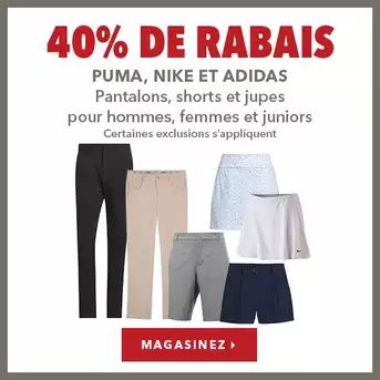 Puma, Nike & Adidas Men's, Women's & Junior Bottoms - 40% Off