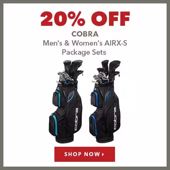 Cobra Men's & Women's AIRX-S Package Sets - 20% Off 