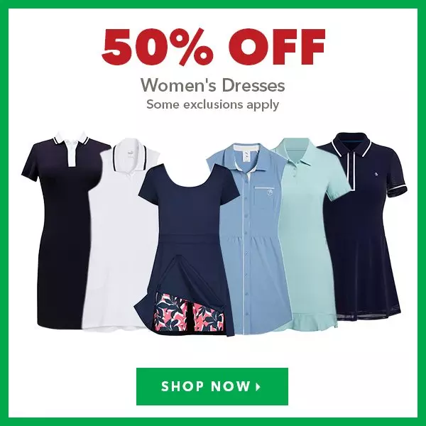 Women's Dresses - 50% Off