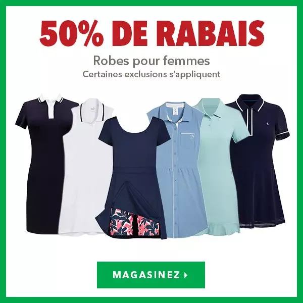 Robes pour femmes – 50% de rabais