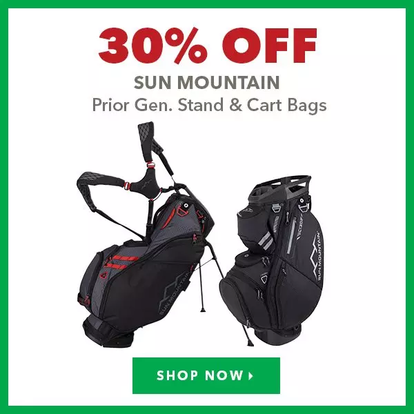Sun Mountain Prior Gen. Stand & Cart Bags - 30% Off