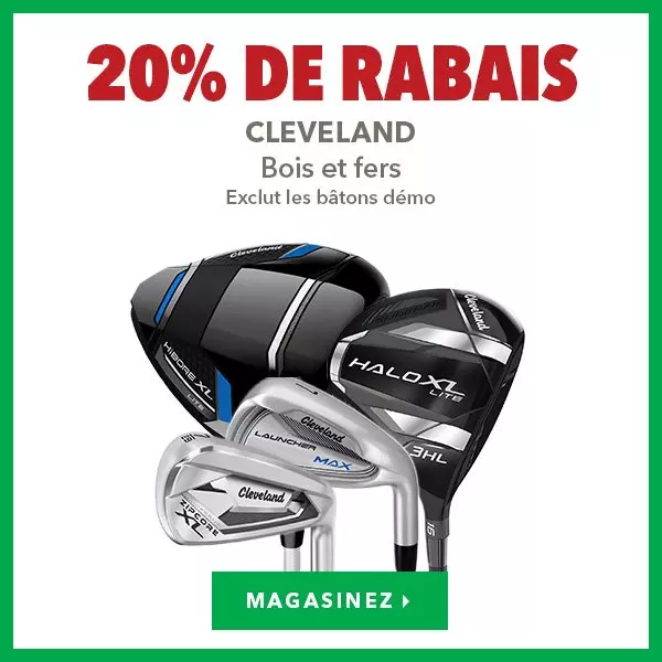 Bois et fers Cleveland - 20% de rabais