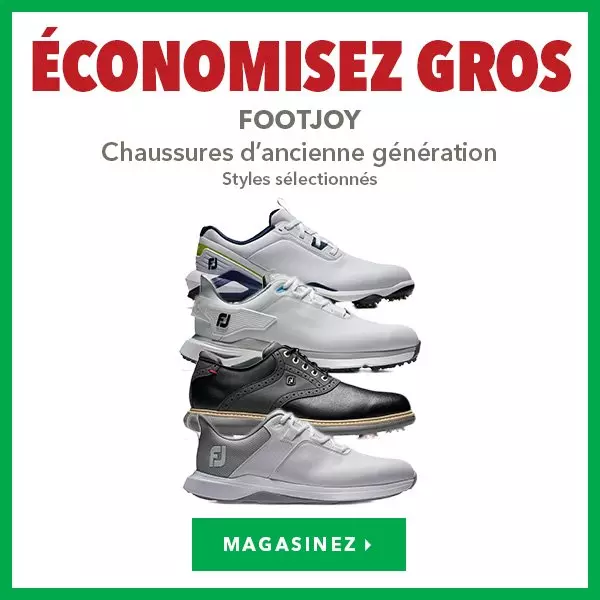 Économisez gros sur une sélection de chaussures FootJoy (anc. gén.)
