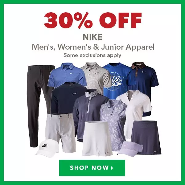 Nike Men's, Women's & Junior Apparel - 30% Off