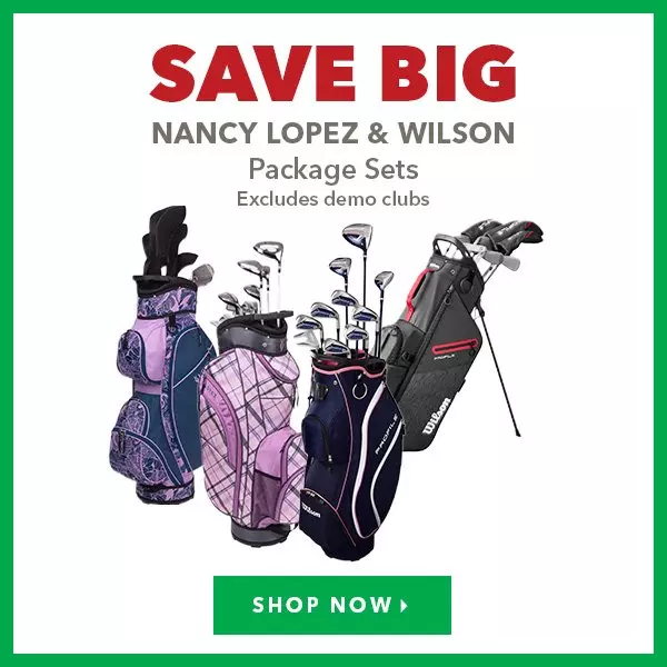 Save Big On Nancy Lopez & Wilson Package Sets 