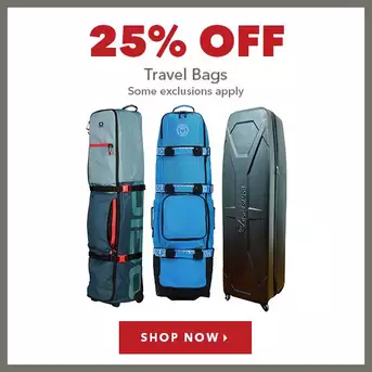 Travel Bags - 25% Off