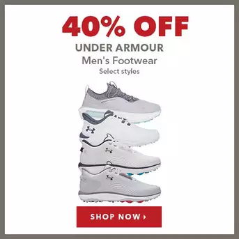Select Under Armour Men's Footwear - 40% Off
