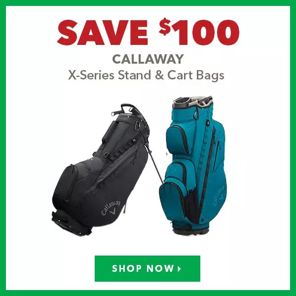Callaway X-Series Stand & Cart Bags - Save $100