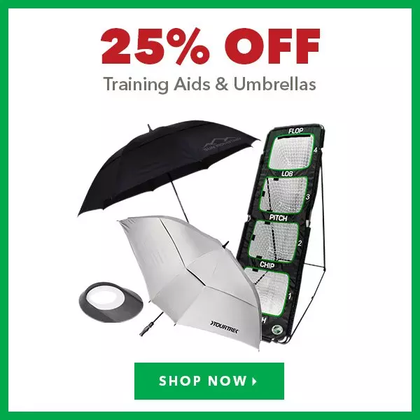 Training Aids & Umbrellas - 25% Off 