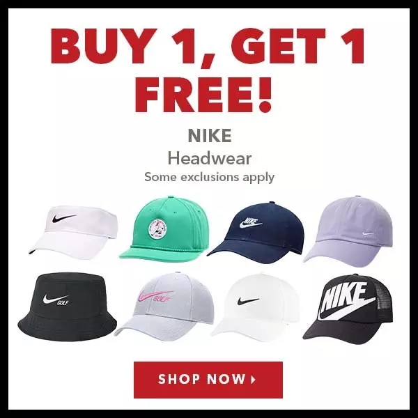 Select Nike Headwear - Buy 1, Get 1 Free