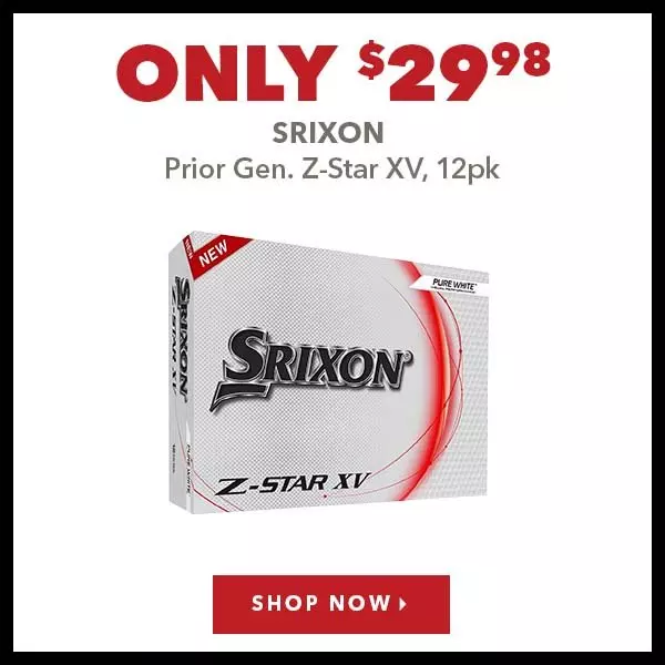 Srixon Prior Gen. Z-Star XV, 12pk - Only $29.98 