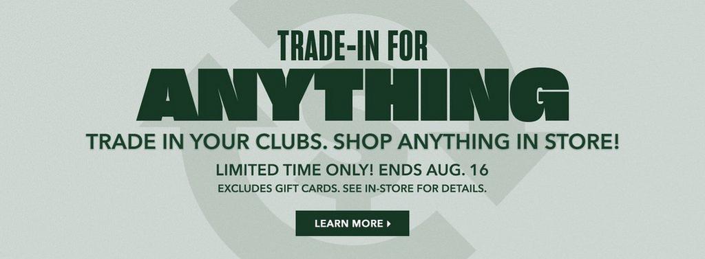 Trade In for Anything