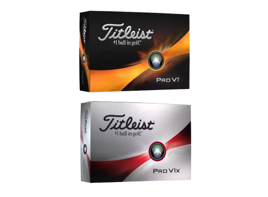 2023 Balles Pro V1 et Pro V1x de Titleist avec logo