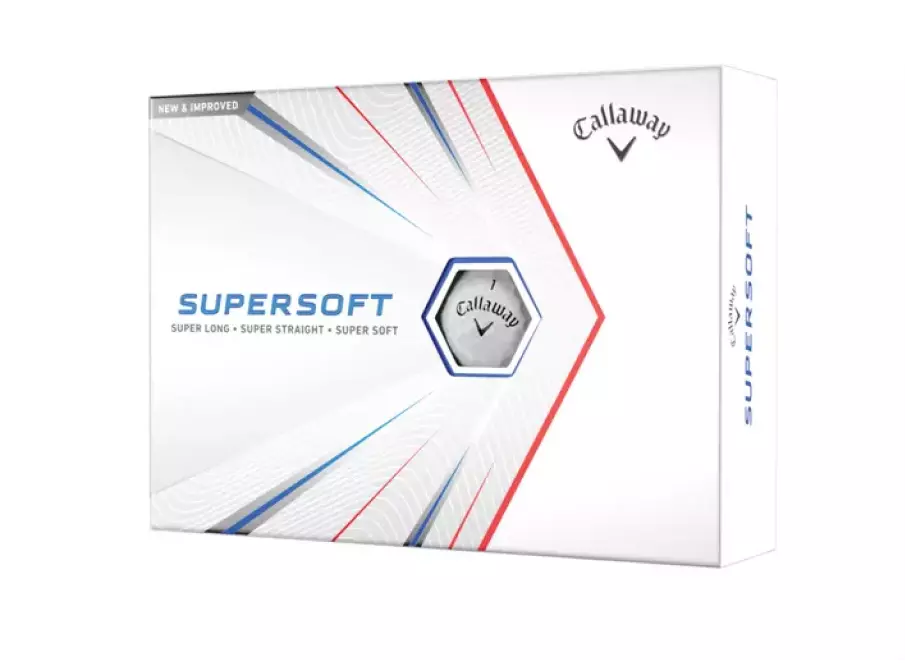 Balles Supersoft de Callaway avec logo