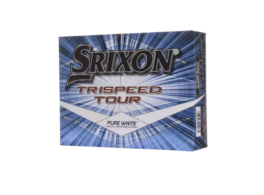 Srixon Tri-Speed Tour White, 12 balles