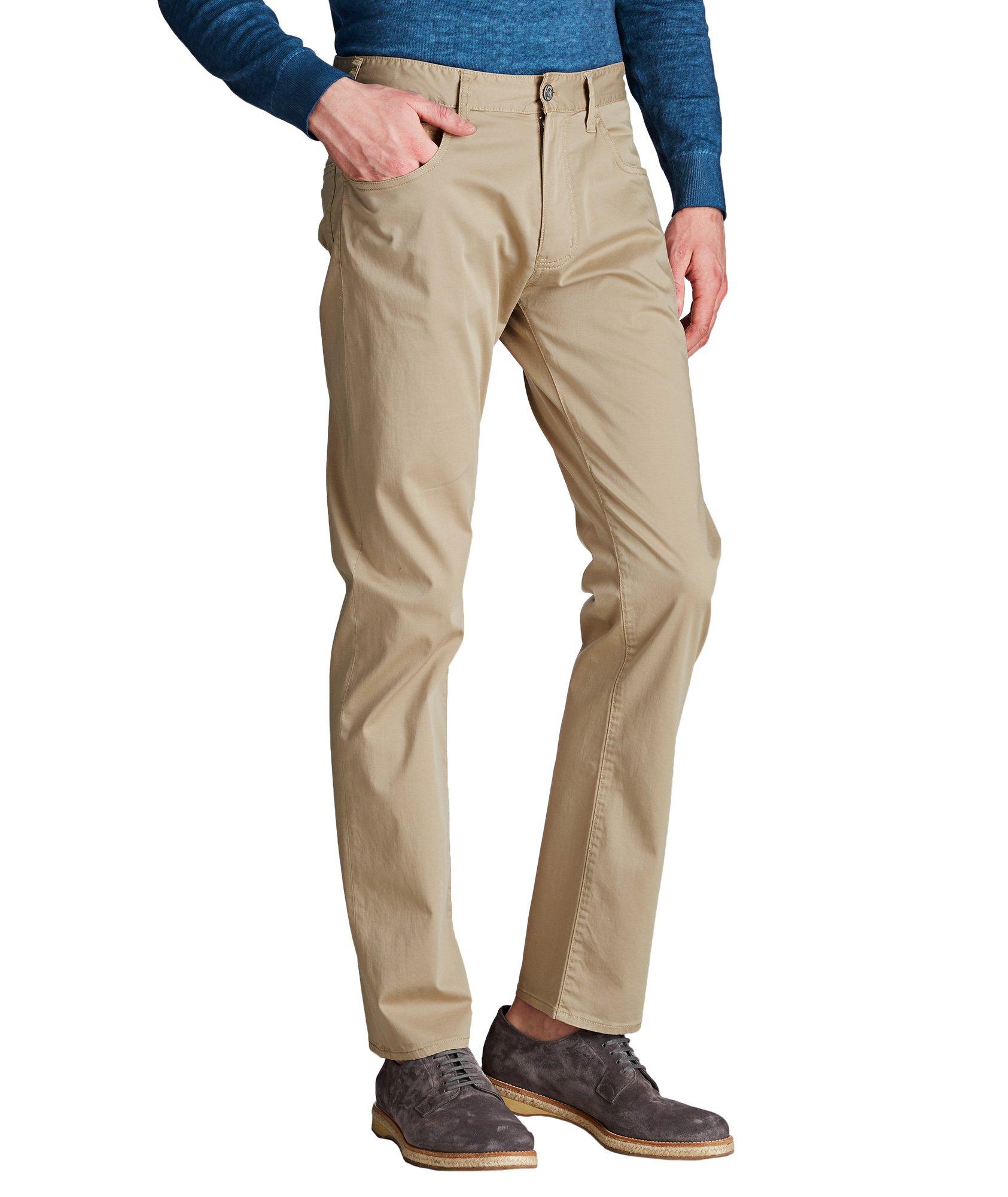 Pantalon à cinq poches de coupe amincie image 0
