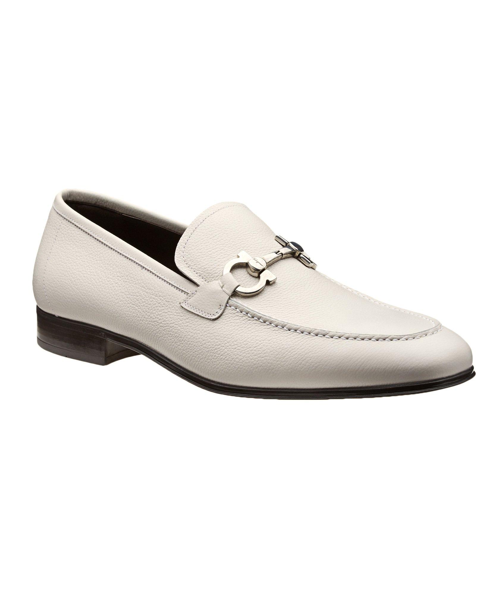 Flori 2 Pebbled Leather Loafers image 0