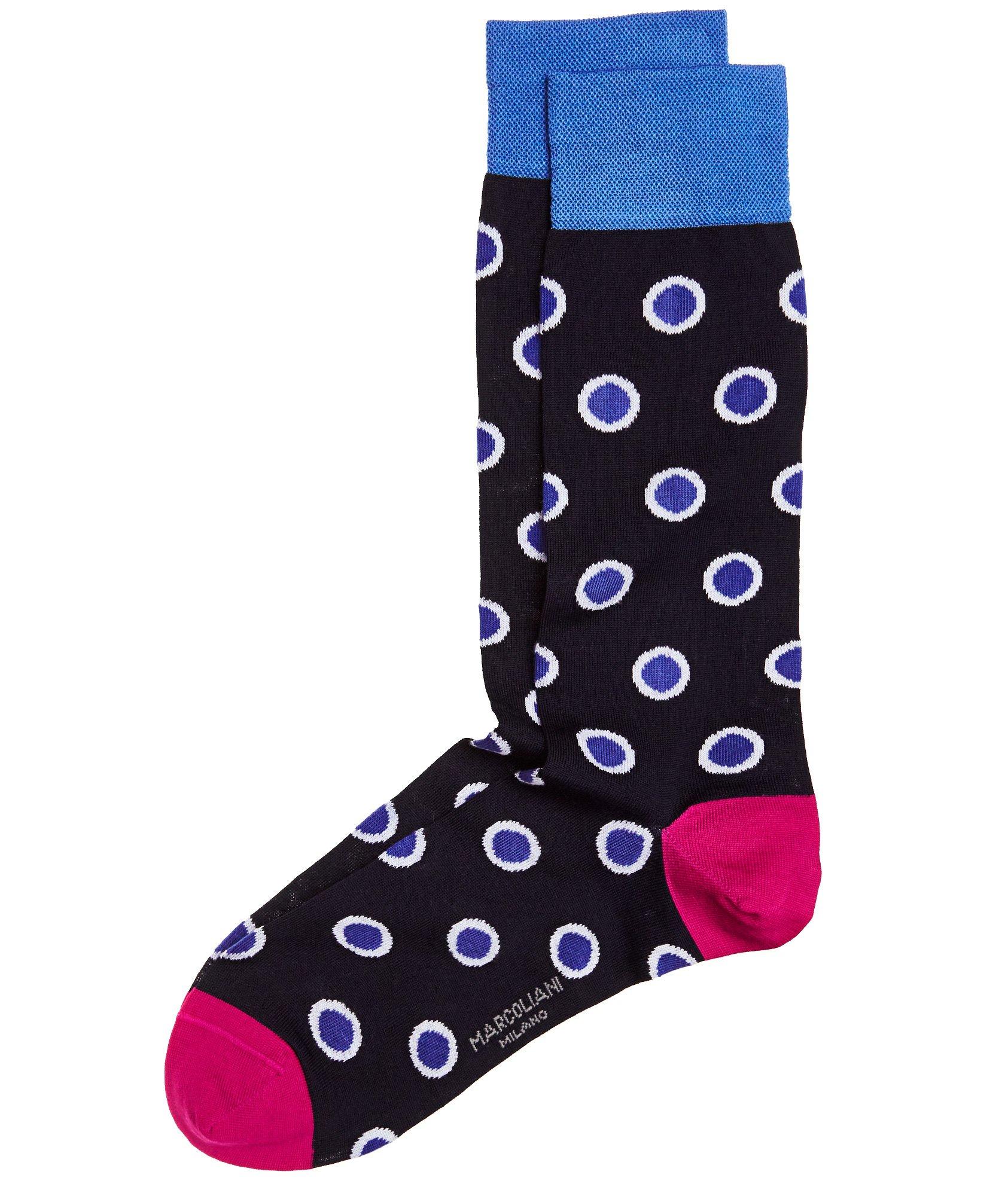 Printed Stretch Cotton Socks image 0