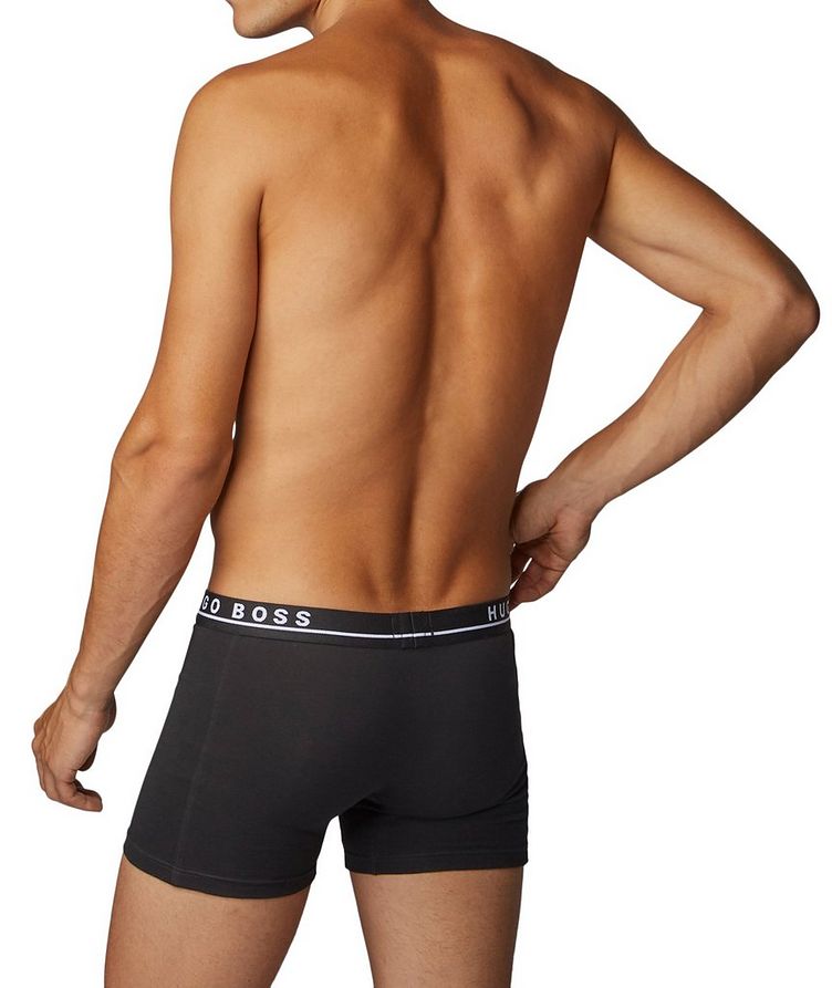 Three-Pack Stretch-Cotton Boxers image 4