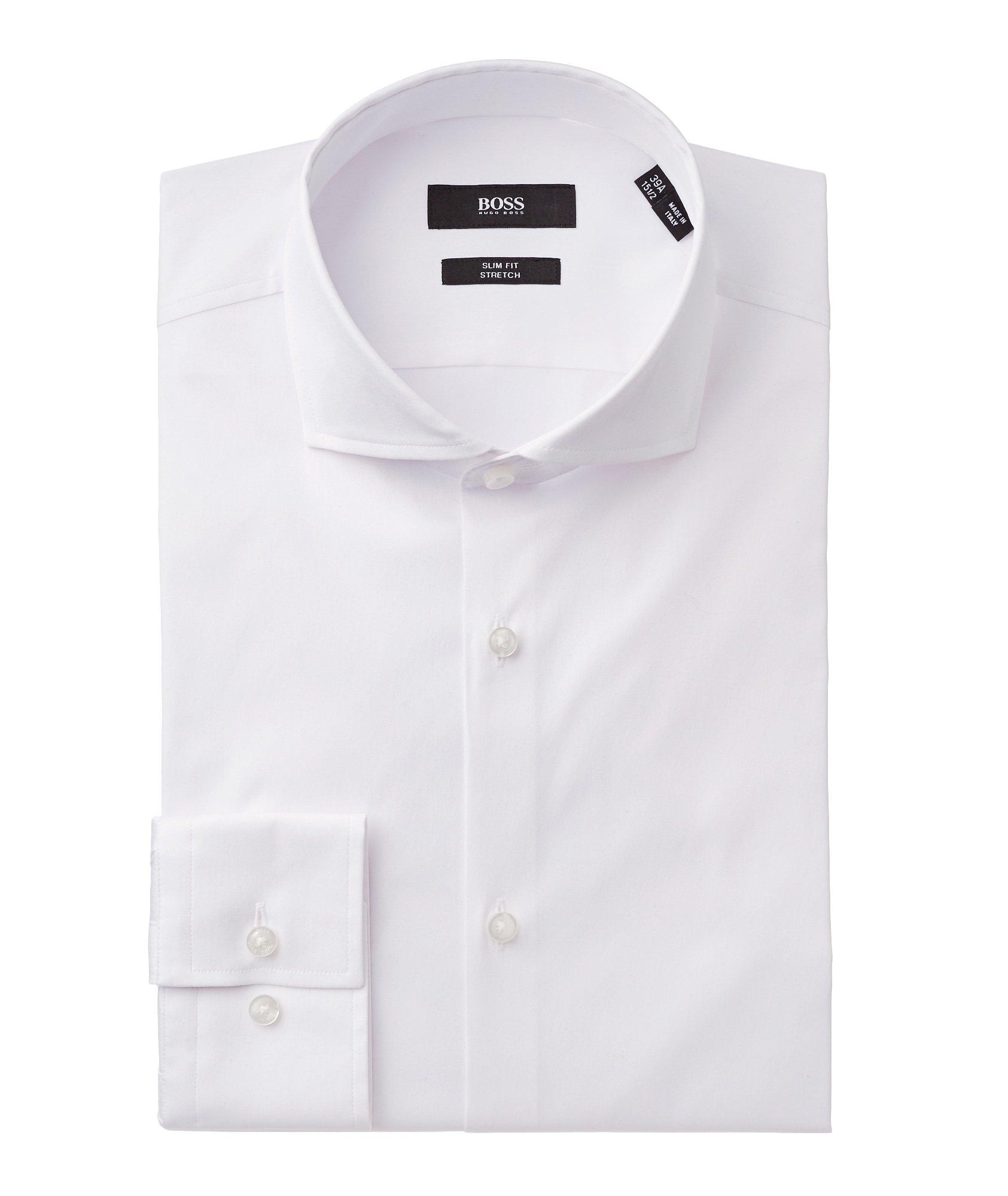 Harry Rosen Slim Fit Stretch-cotton Dress Shirt. 1