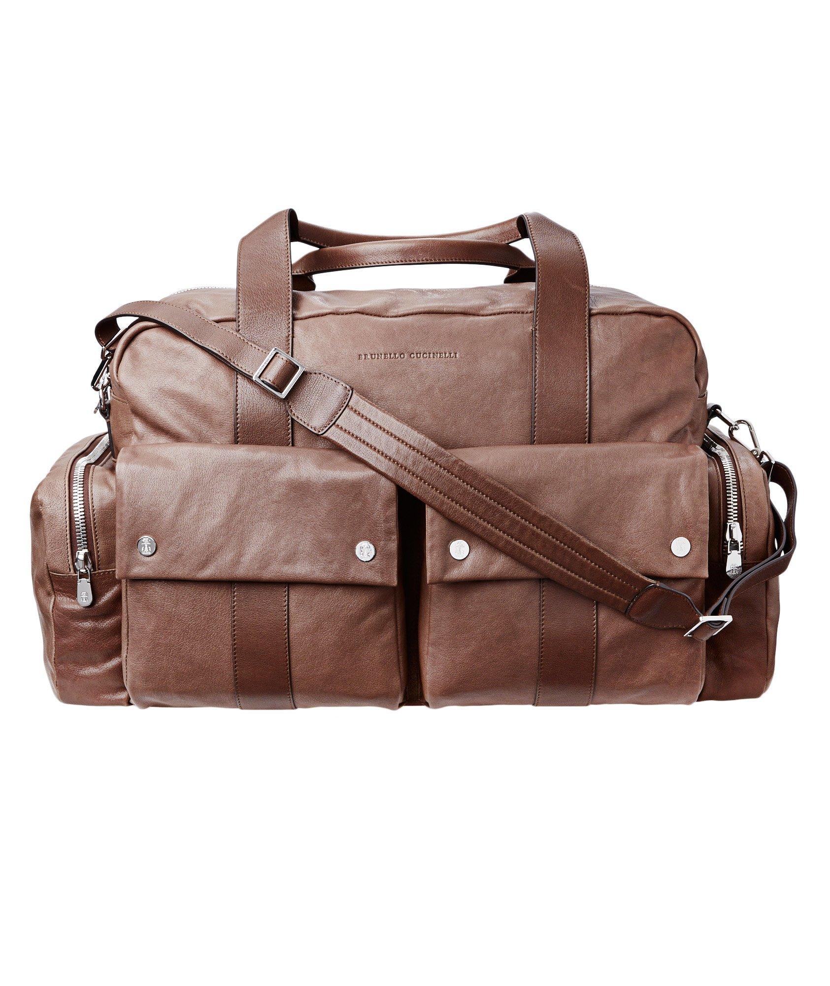 Leather Weekender Bag image 0