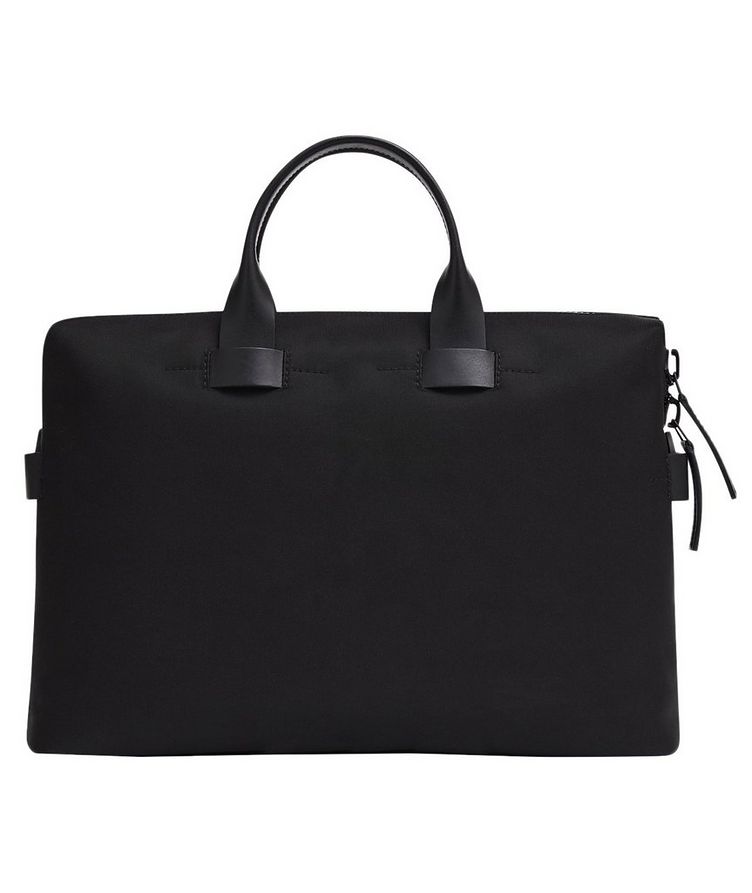 Nylon & Leather Slim Briefcase image 2