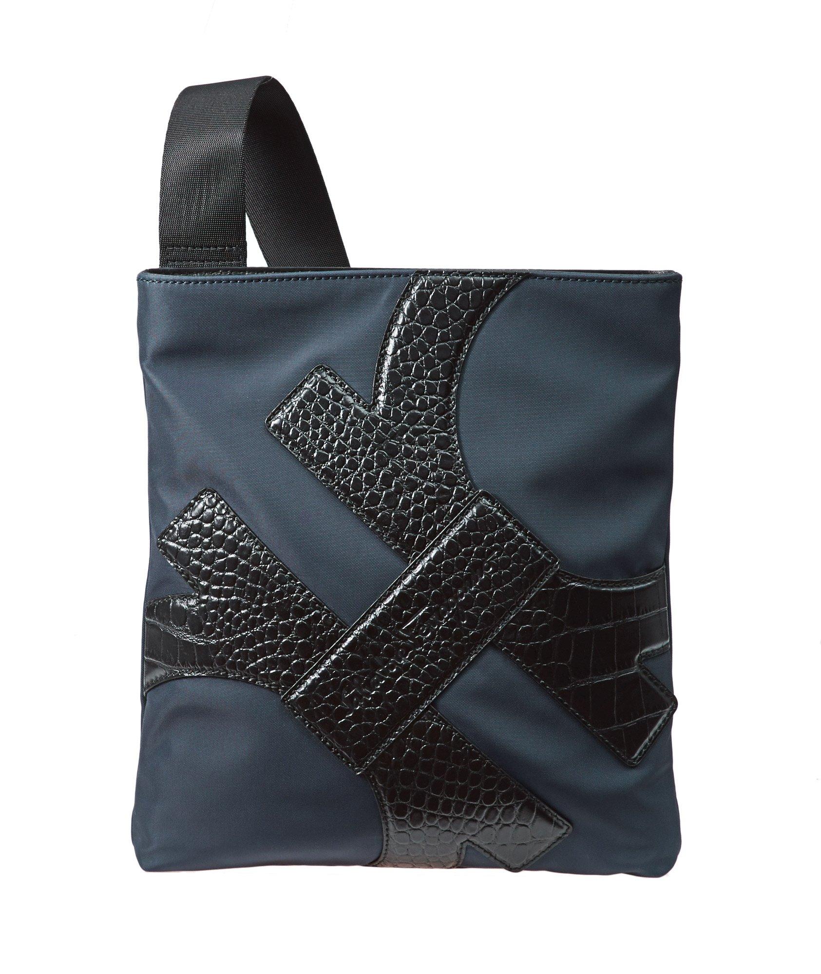 Leather & Nylon Messenger Bag image 0