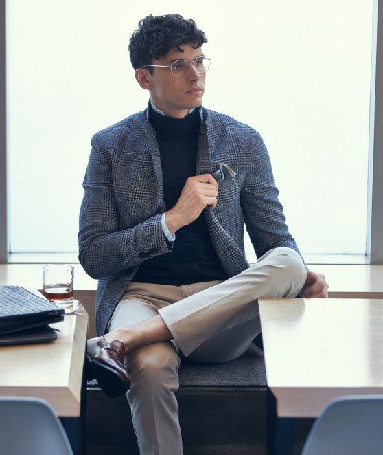Silk Blend Turtleneck image 1