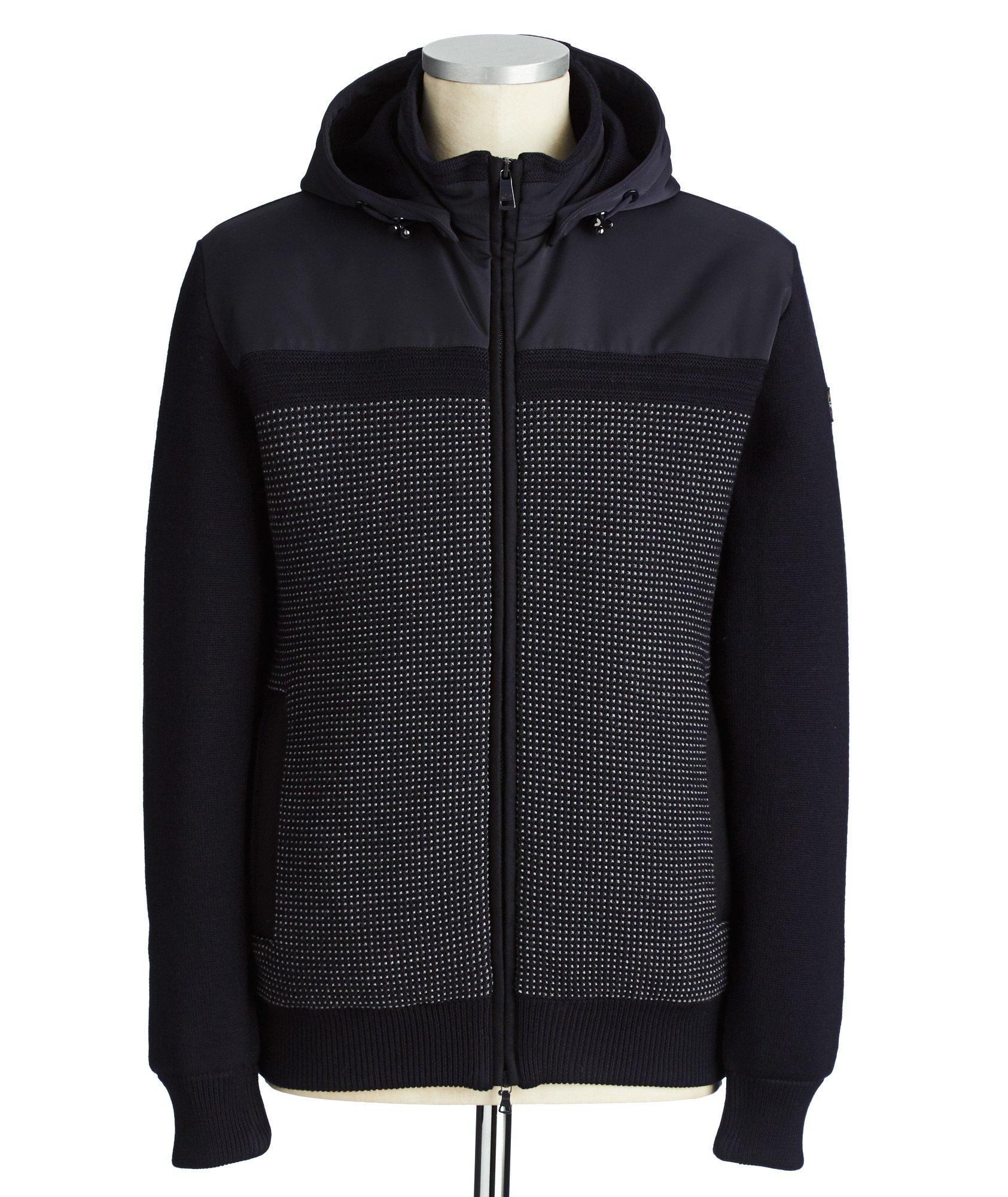 Hooded Zip Up Sweater image 0