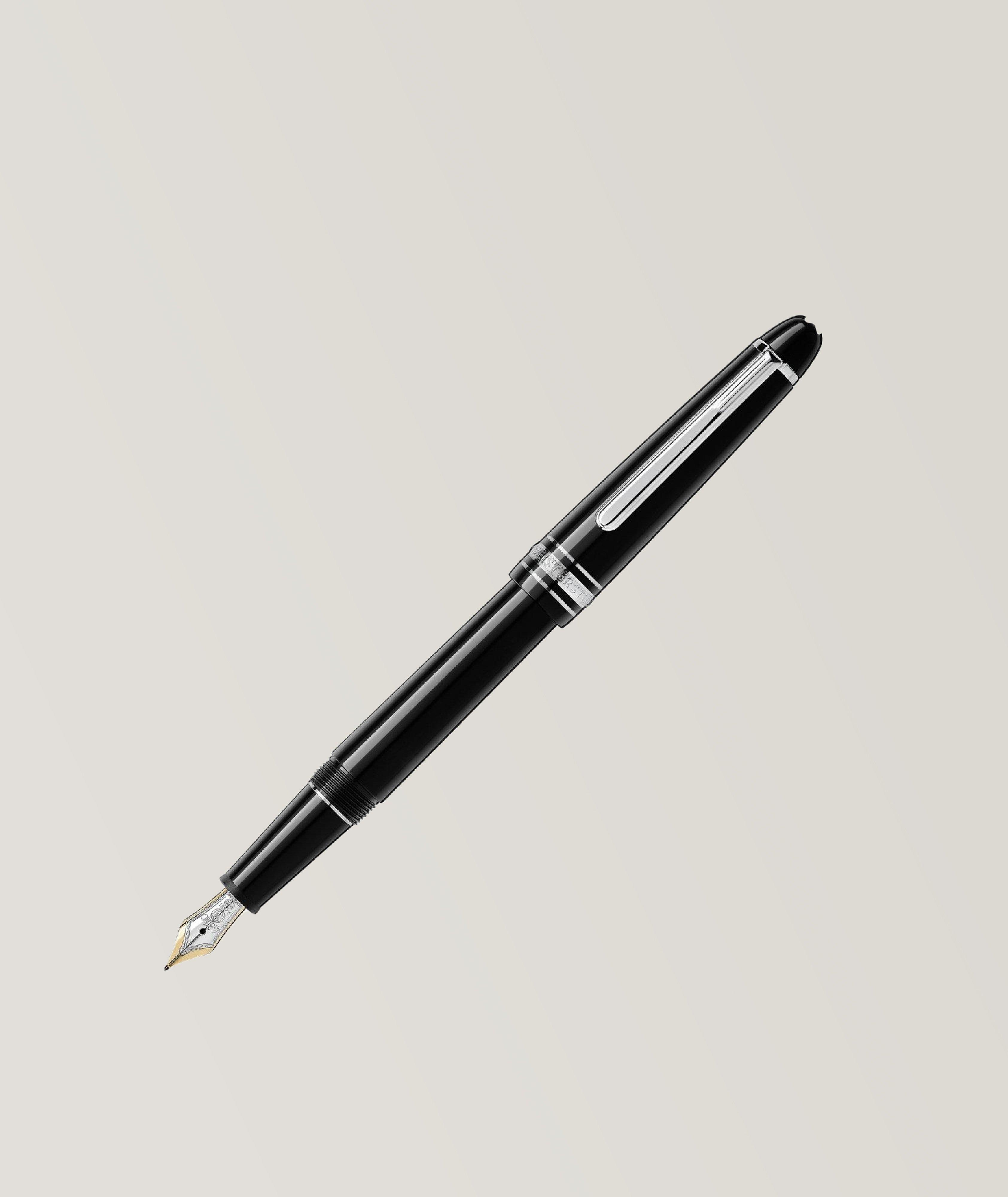  Meisterstück Platinum-Coated Classique Fountain Pen image 0